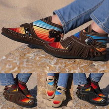 Load image into Gallery viewer, Cowgirl Leather Moccasins
