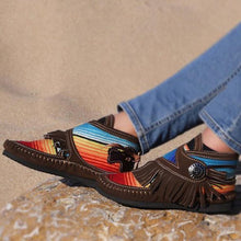 Load image into Gallery viewer, Cowgirl Leather Moccasins
