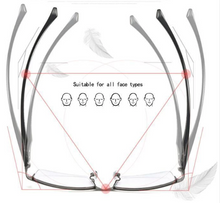 Load image into Gallery viewer, Homm-Memory Titanium Anti-blue Light Intelligent Zoom Far And Near Dual-use Reading Glasses
