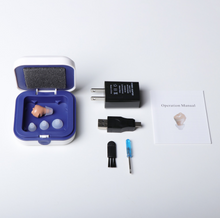 Load image into Gallery viewer, Rechargeable Invisible Hearing Aid
