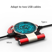 Load image into Gallery viewer, Iron Man Portable Qi Wireless Charger for Smart Phone-Free Shipping
