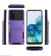 Load image into Gallery viewer, Travel Wallet Folder Card Slot Holder Case For Samsung S20 Ultra
