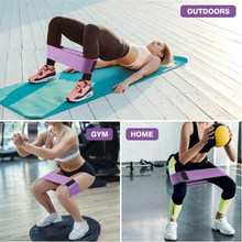 Load image into Gallery viewer, Upgraded Anti-slip Resistance Bands Legs Butt Exercise Bands(Set 3)
