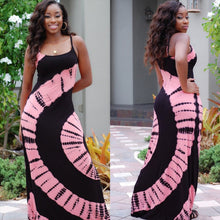 Load image into Gallery viewer, Print suspender long Dress【BUY 2 FREE SHIPPING】
