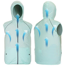Load image into Gallery viewer, Summer Men Women Fan Cooling Vest/Air Conditioning Cool Coat -Outdoor Sun Protection Jacket USB Charing
