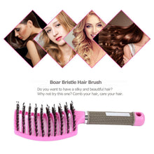 Load image into Gallery viewer, Detangler Bristle Nylon Hairbrush
