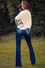 Load image into Gallery viewer, Valentina High Rise Flare Jeans - Dark Denim
