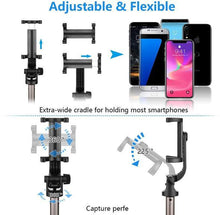 Load image into Gallery viewer, 3 In 1 Wireless Bluetooth Selfie Stick
