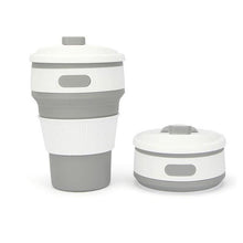 Load image into Gallery viewer, BREEZYLIVE 350ml Collapsible Telescopic Insulating Silicone Coffee Cup
