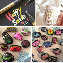 Load image into Gallery viewer, Metallic Paint Marker Pens
