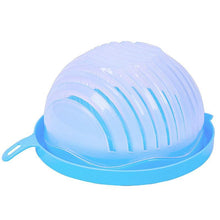 Load image into Gallery viewer, Quick Salad Maker Vegetable and Fruit Cutter Bowl
