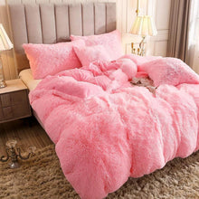 Load image into Gallery viewer, Fluffy Blanket With Pillow Cover 3 Pieces Set（Big sale🔥）（Free shipping）
