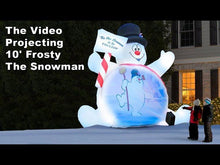 Load image into Gallery viewer, The Video Projecting 10' Frosty The Snowman
