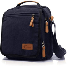 Load image into Gallery viewer, Canvas Bag, Shoulder Bag Messenger Bag with Multiple Pockets - yoursrose
