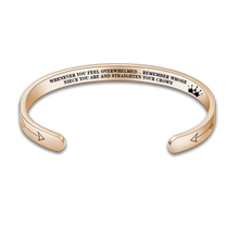 Load image into Gallery viewer, (Buy 2 Get 1 Free)"Remember...You Are and Straighten Your Crown" Adjustable Bracelet
