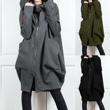 Load image into Gallery viewer, Women Full Zip Warm Pocket Hoodie
