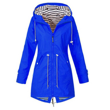 Load image into Gallery viewer, WATERPROOF WIND JACKET SOLID COLOR OUTDOOR HOODED OUTWEAR
