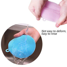 Load image into Gallery viewer, Antibacterial Silicone Dish Sponges Brush for Kitchen
