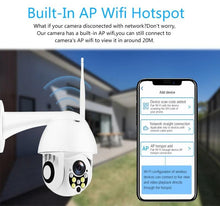 Load image into Gallery viewer, Waterproof Outdoor Wifi Camera
