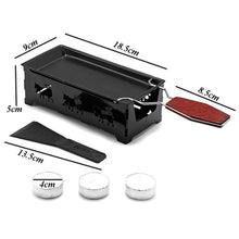 Load image into Gallery viewer, Non-stick Black Iron Cheese Raclette Grill Plate（🔥BUY 2 SAVE MORE🔥）
