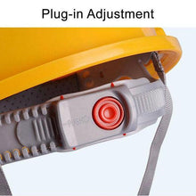 Load image into Gallery viewer, Solar-Powered Fan Cooling Safety Helmet
